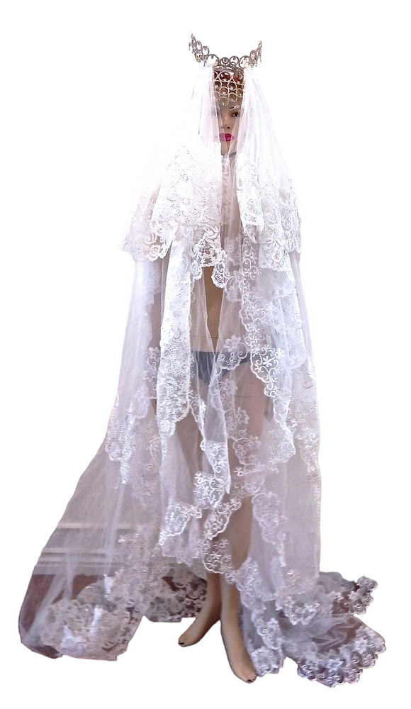 IMPERIAL BRIDE CROWN VEIL