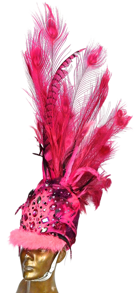 HOT PINK REBELLION SHAKO HAT