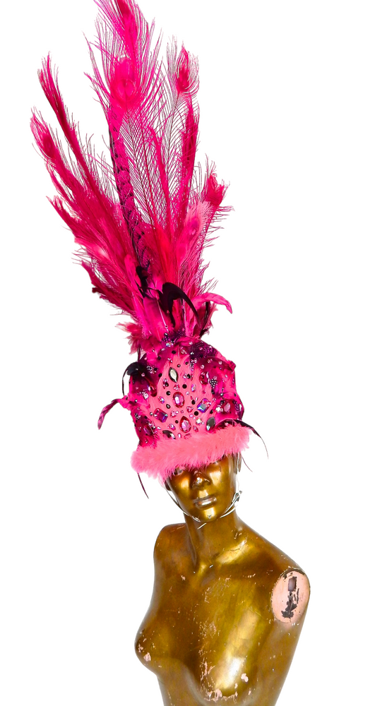 HOT PINK REBELLION SHAKO HAT