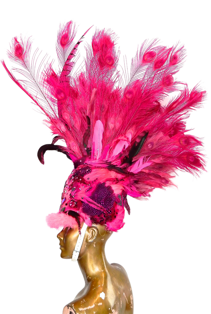 HOT PINK REBELLION SHAKO HAT