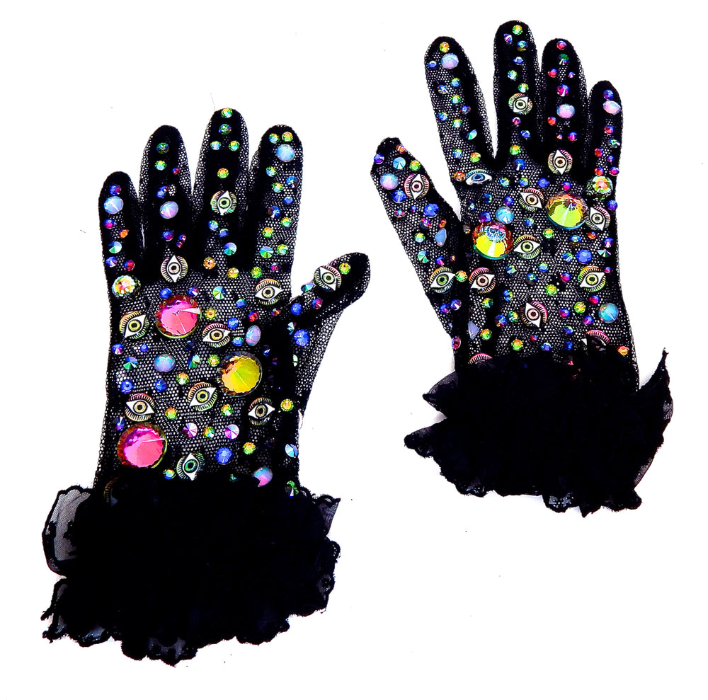 RAINBOW EYE SPY GLOVES