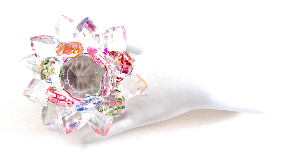 LOTUS RAINBOW RING