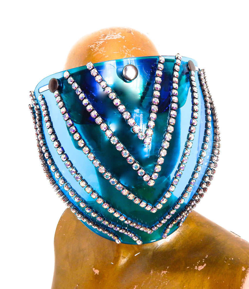 RAISE HELL BLUE BIRD MOTO SHIELD