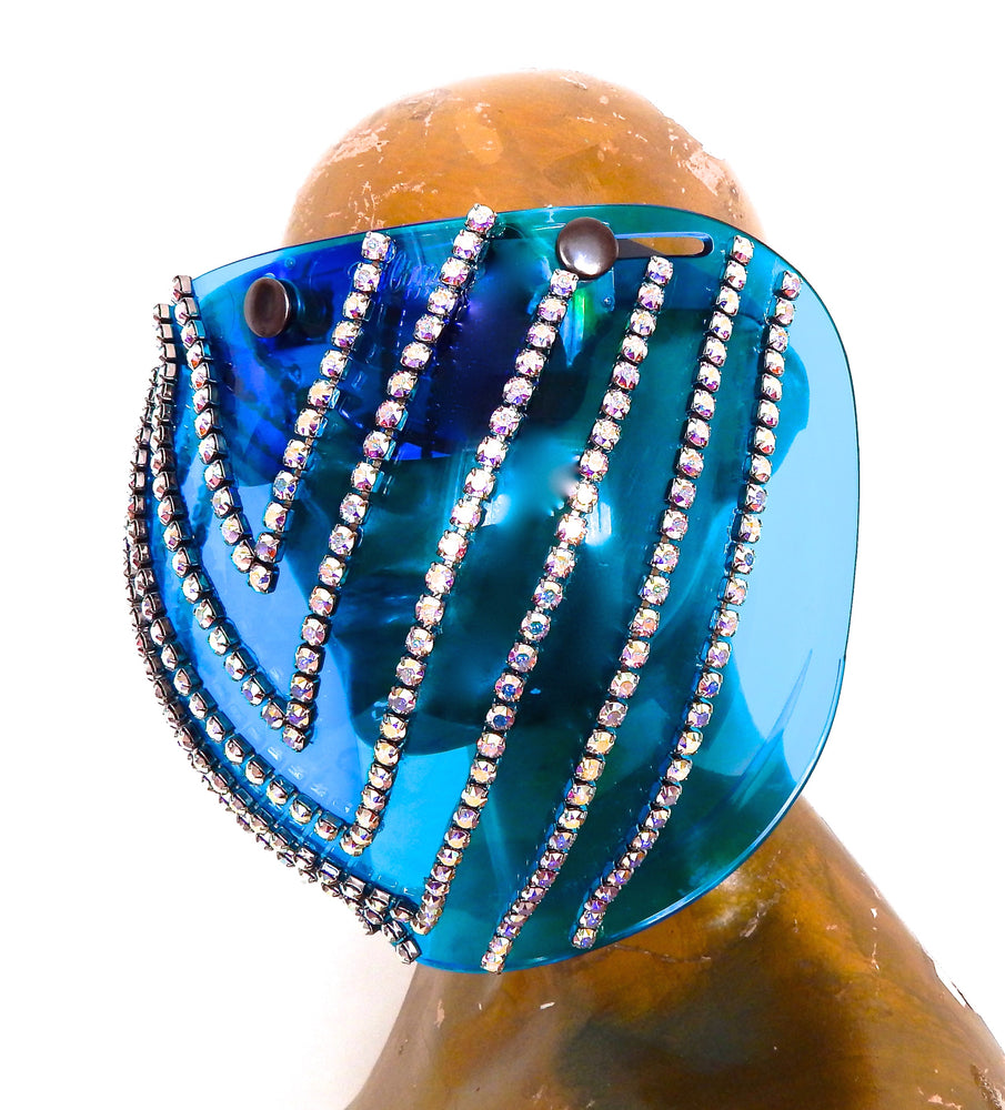 RAISE HELL BLUE BIRD MOTO SHIELD