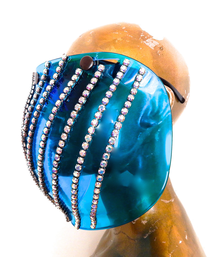 RAISE HELL BLUE BIRD MOTO SHIELD