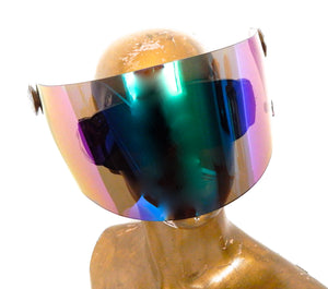 RAISE HELL DARK RAINBOW MOTO SHIELD