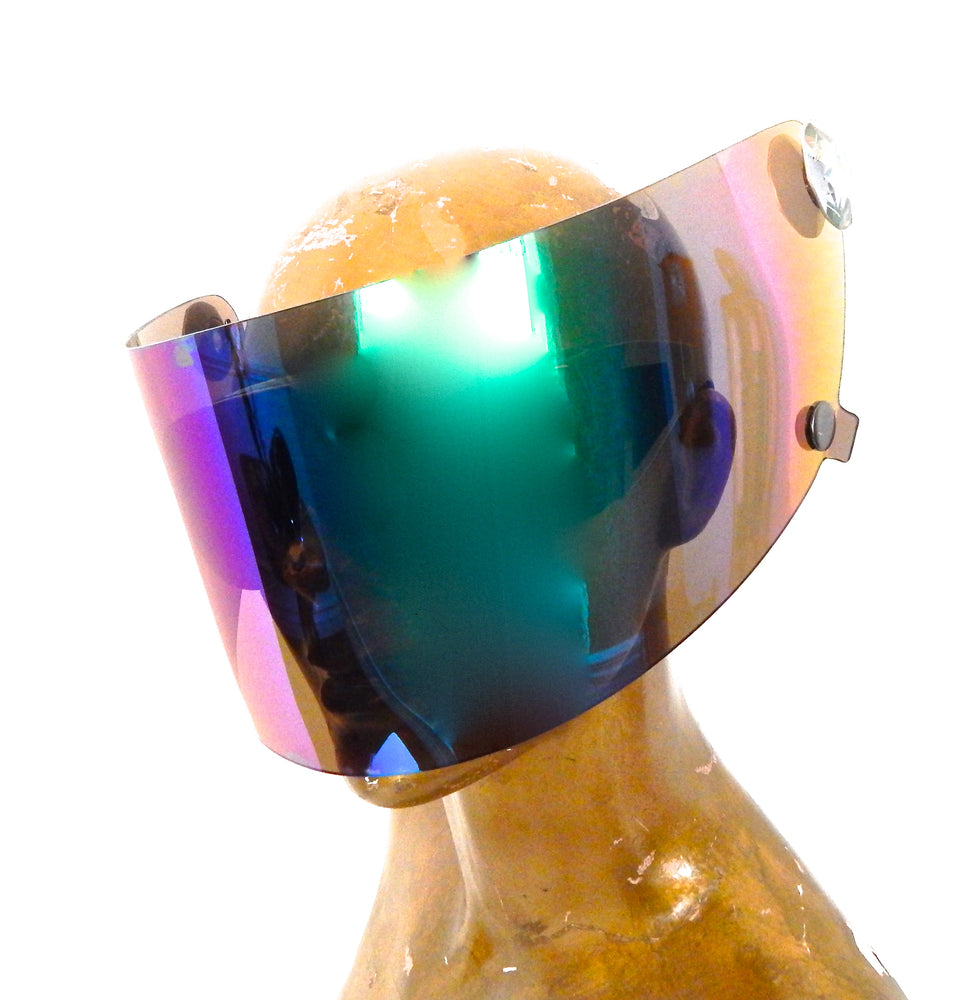 RAISE HELL DARK RAINBOW MOTO SHIELD