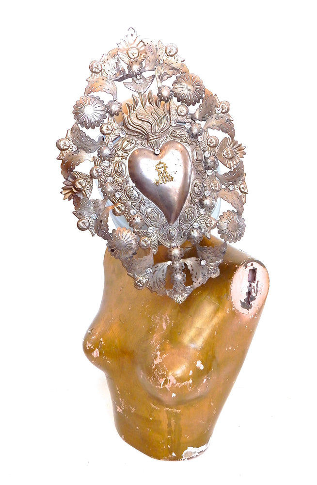 RAISE HELL SACRED HEART MOTO SHIELD