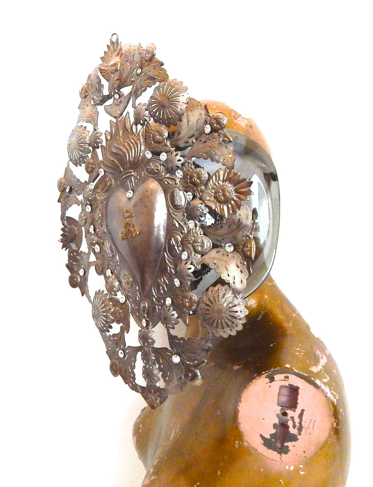 RAISE HELL SACRED HEART MOTO SHIELD