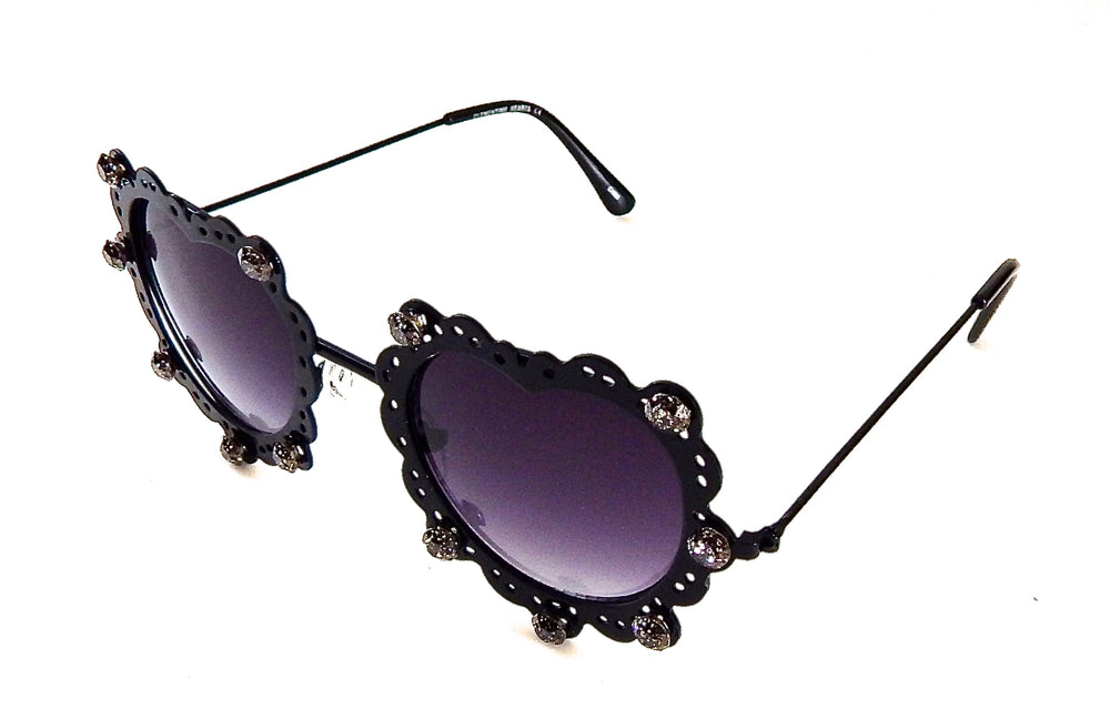 LOVELACE RAPTURE HEART GLASSES