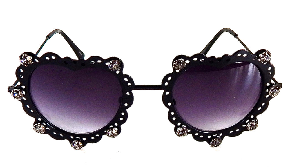 LOVELACE RAPTURE HEART GLASSES