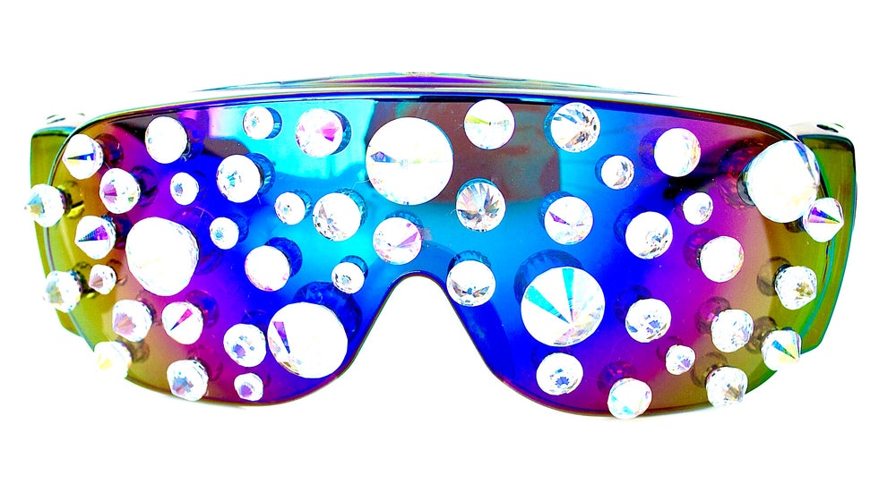 ROCKET QUEEN RAINBOW CRYSTAL OPAL SPY GLASSES