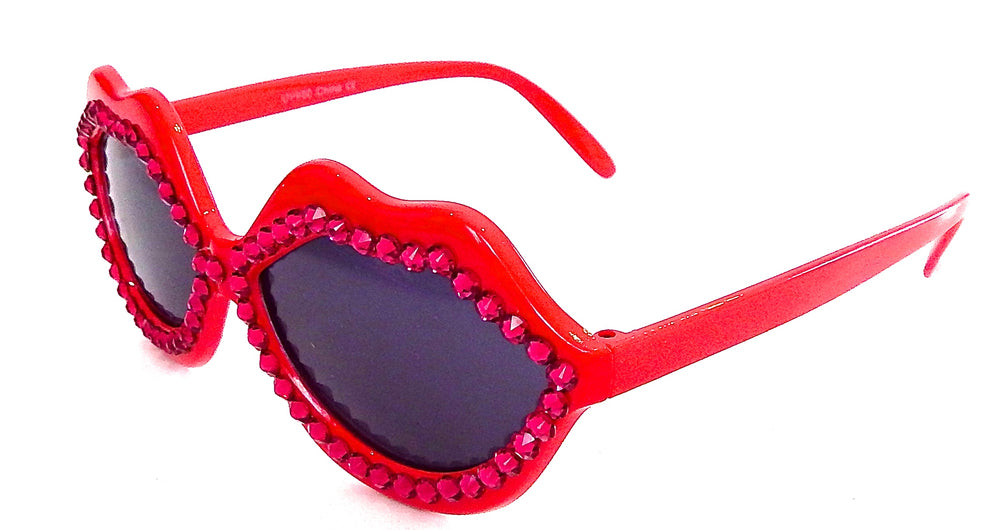 HOT LIPS RUBY JUNGLE GLASSES