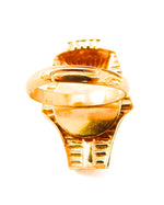 EGYPTIAN GOLD RAMSES RING