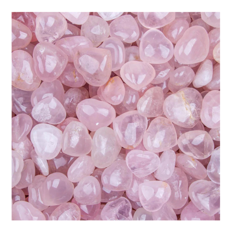 ROSE QUARTZ HEART