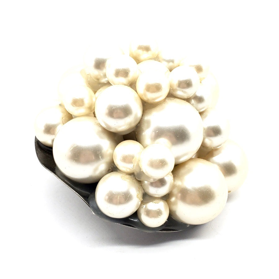 PEARL BAUBLE TOWER RING