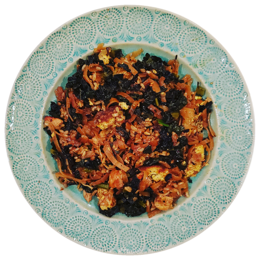 KALE TOFU FRIED RICE PAD THAI