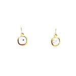 DARLING GLIMMER GEM GOLD DUST EARRINGS