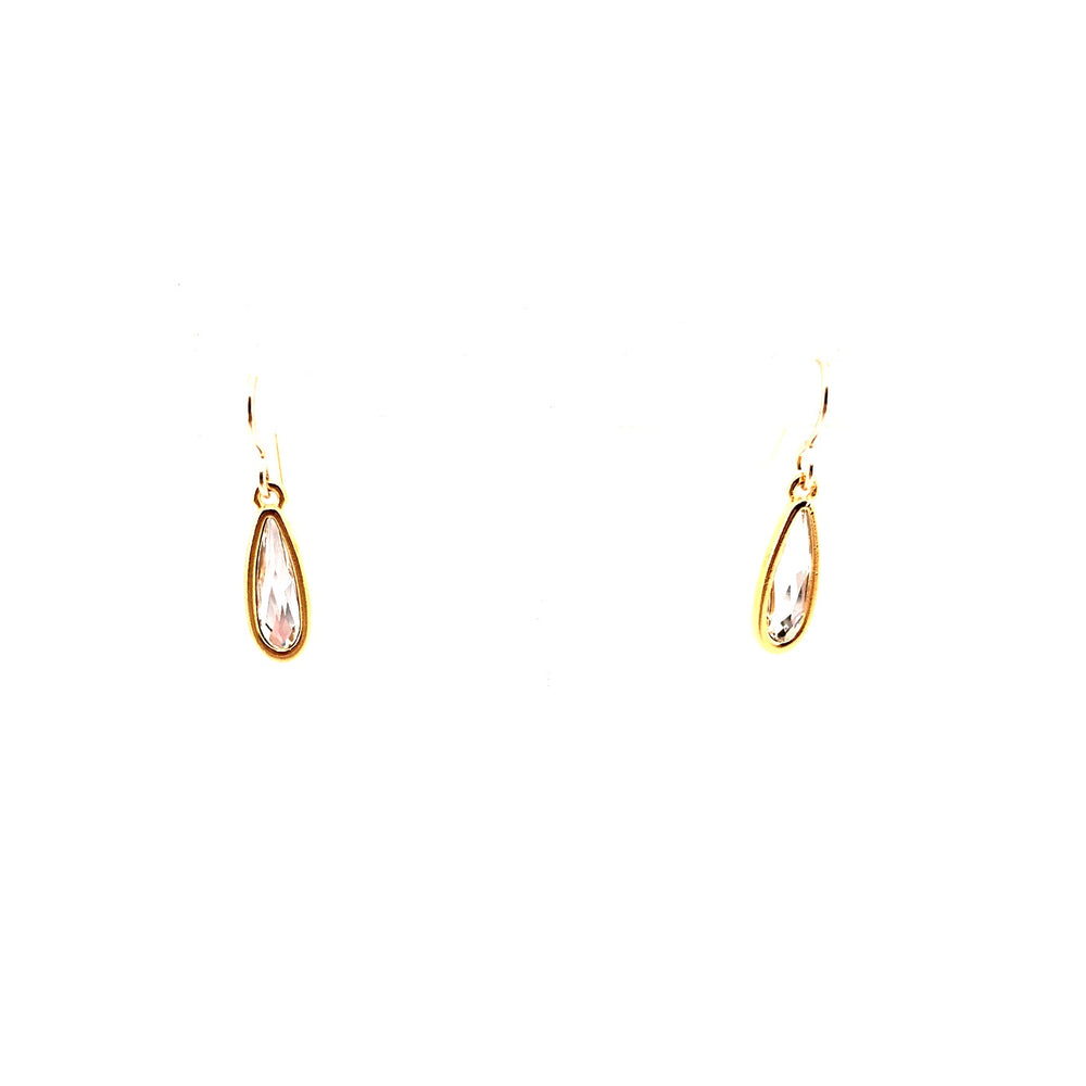 DARLING SHIMMER RAINDROP GOLD DUST EARRINGS