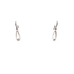 DARLING SHIMMER RAINDROP CHROME EARRINGS