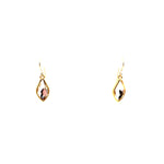 DARLING SHIMMER FLAME GOLD DUST EARRINGS