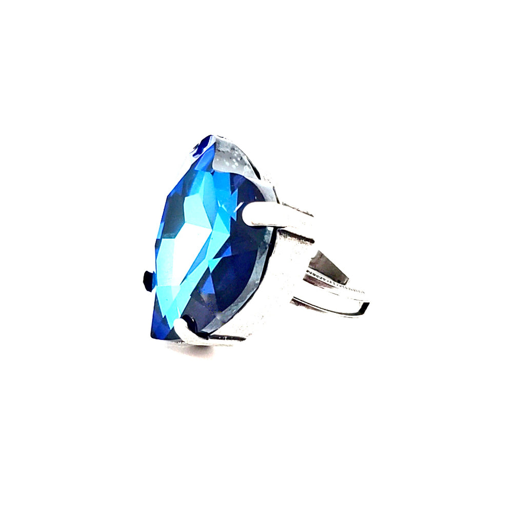 HEART THROB SAPPHIRE HEART RING