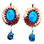 PONDEROSA SHANE CONCHO EARRINGS