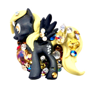 MONY PONY BLACK RING🦄🌈✨