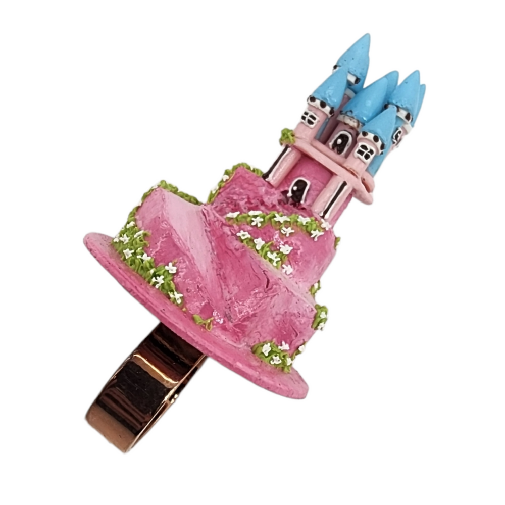 PINK CASTLE RING