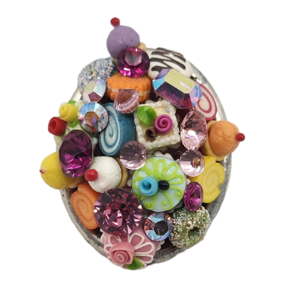 BAD CAKE YOU COCKTAIL RING