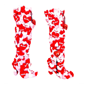 LOVE ROBOT THIGH HIGH BOOTS