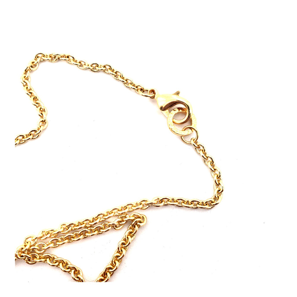 IMPERIAL GLASS OPAL LADY CAMEO NECKLACE