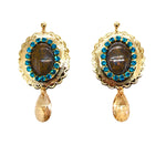 PONDEROSA RIO BRAVO CONCHO EARRINGS