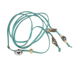 BILLIE JEAN WILD ARROW TURQUOISE BOLO TIE