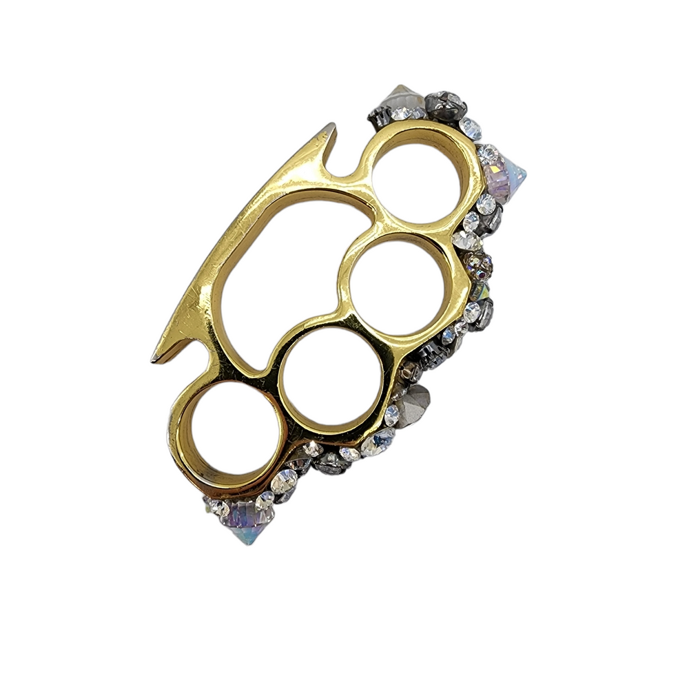 ROCKET QUEEN BRASS KNUCKLES RING