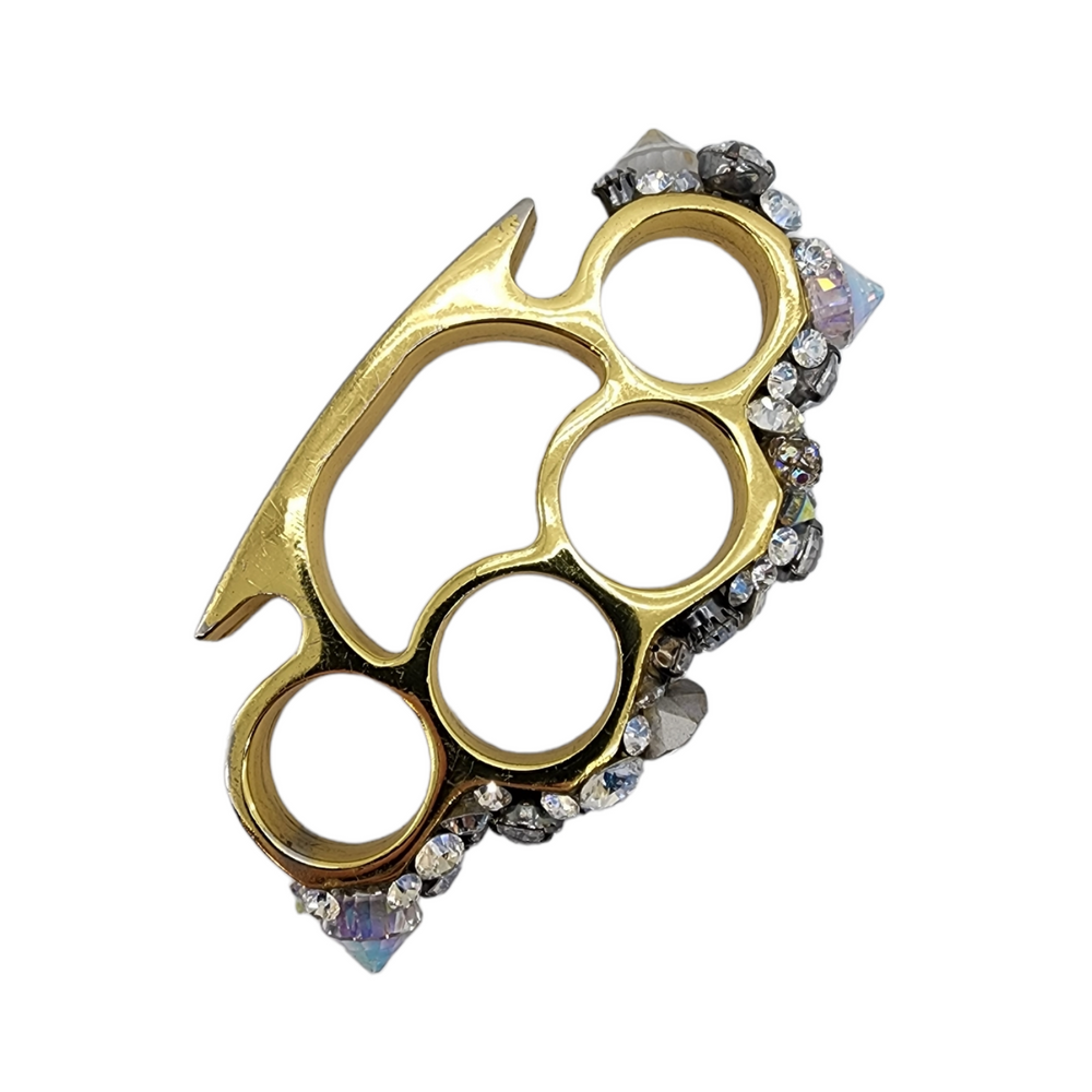 ROCKET QUEEN BRASS KNUCKLES RING