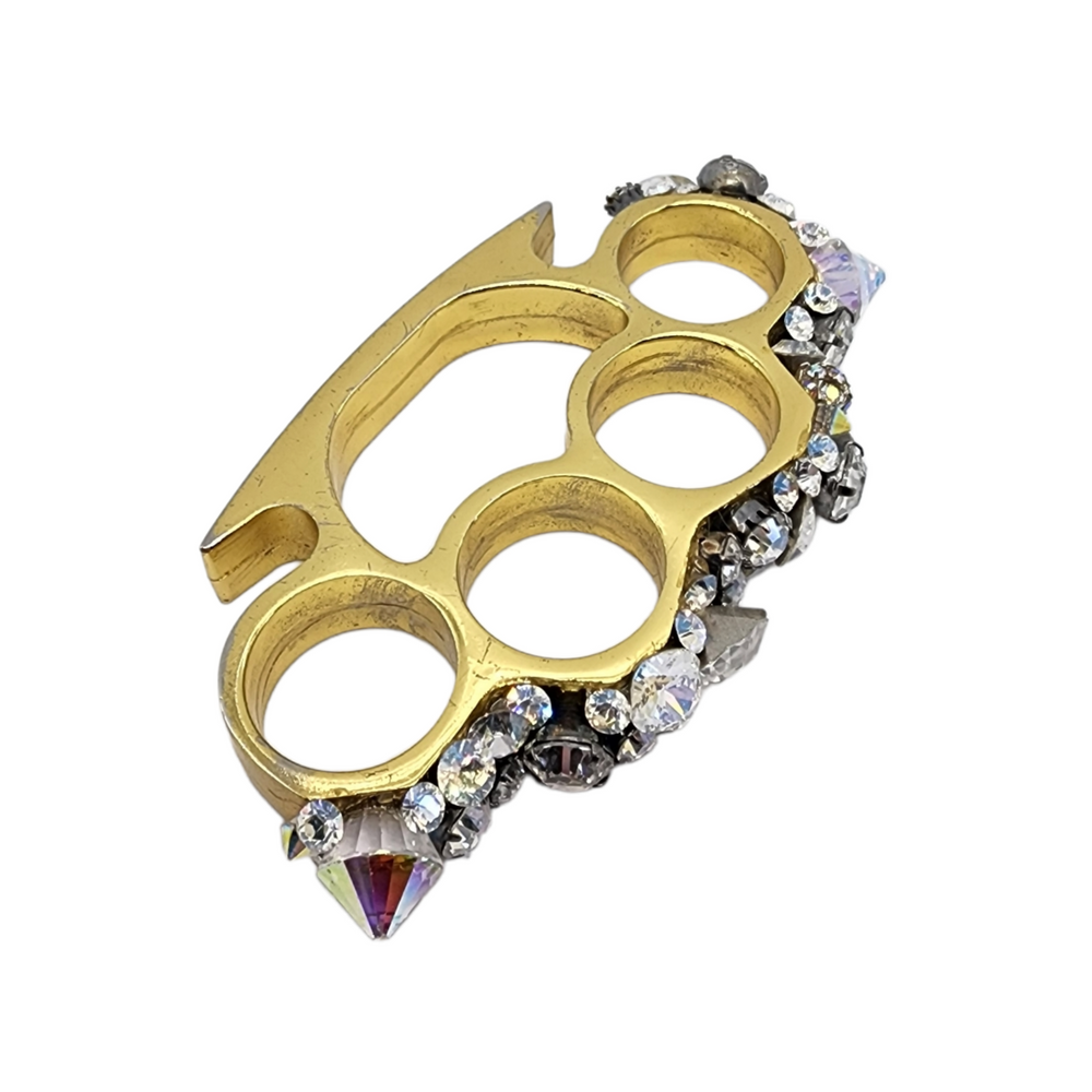 ROCKET QUEEN BRASS KNUCKLES RING