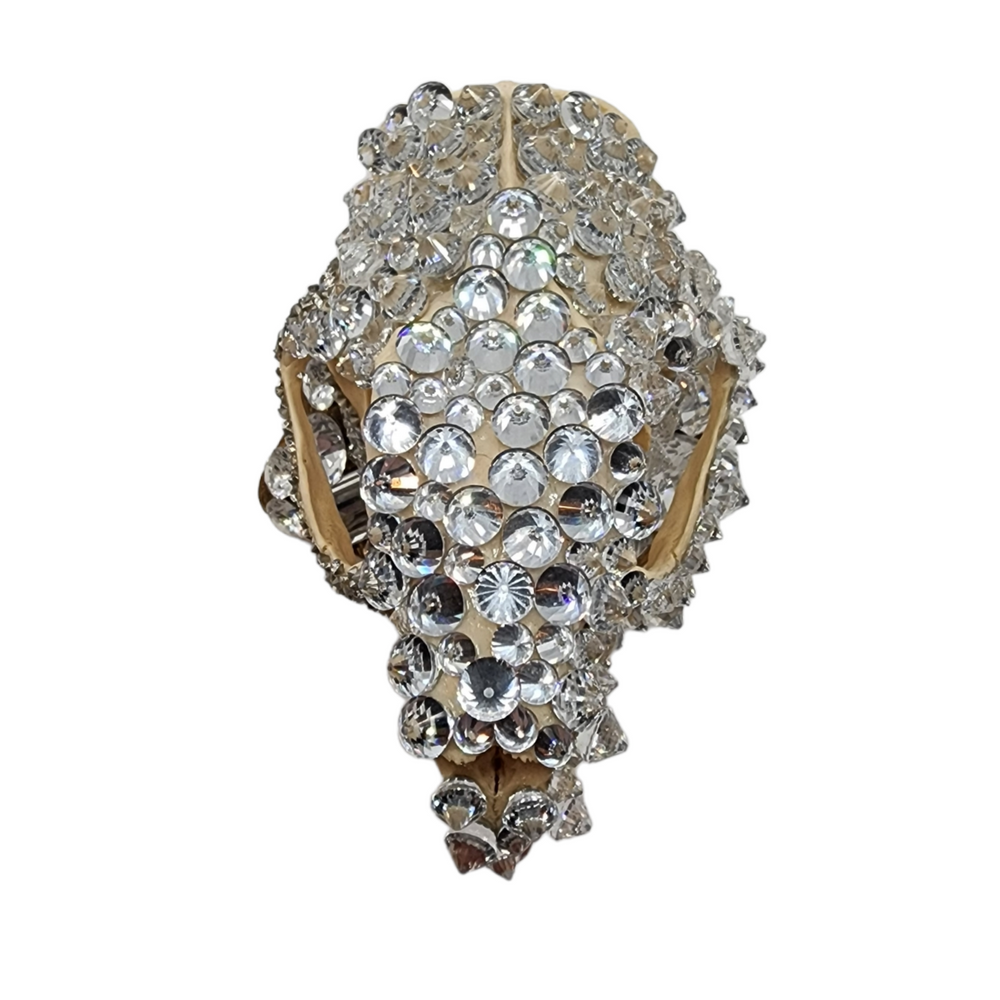 GLASGOW GRIN CRYSTAL SKULL RING