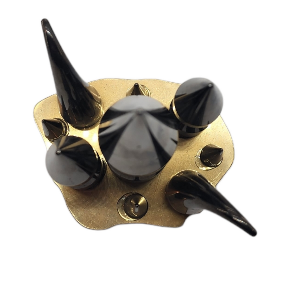 WHEELS OF STEEL SPIKE RING