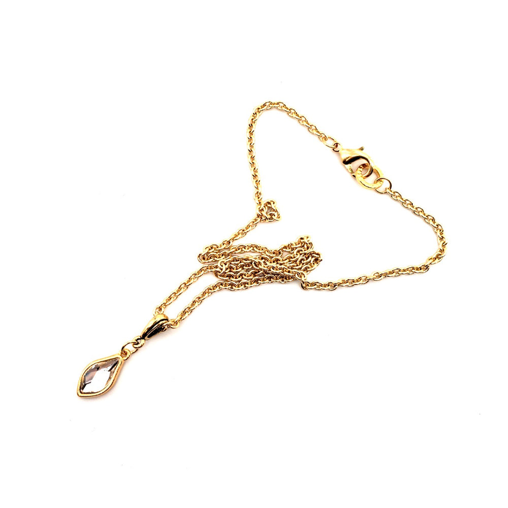 DARLING SHIMMER FLAME GOLD NECKLACE
