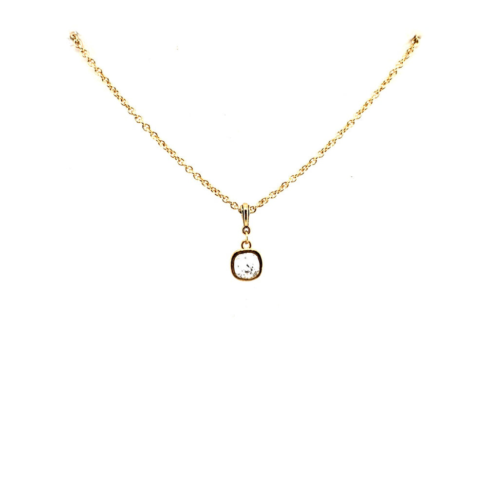 DARLING GLIMMER GEM GOLD NECKLACE