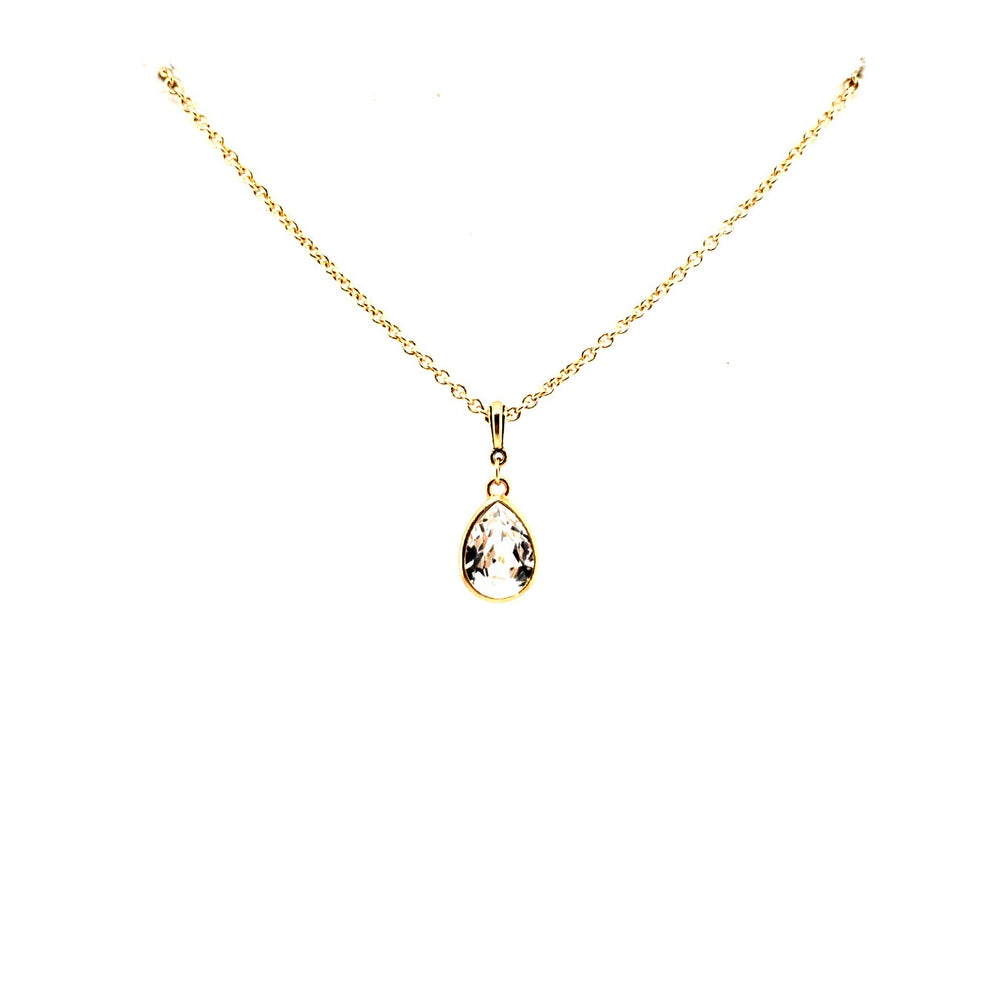DARLING SPARKLE GOLD DROP NECKLACE