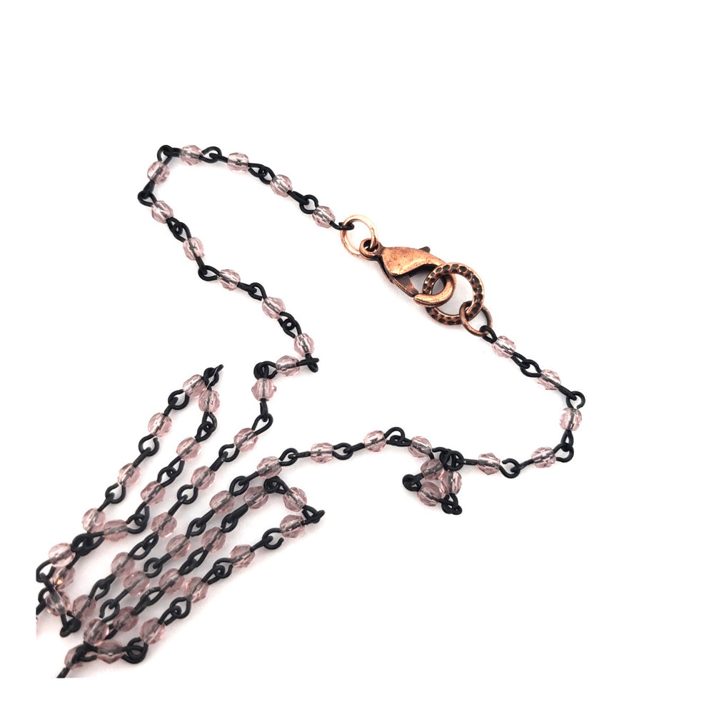 RARE FIND HONEY BUTTER ROUND PIXIE CHAIN NECKLACE