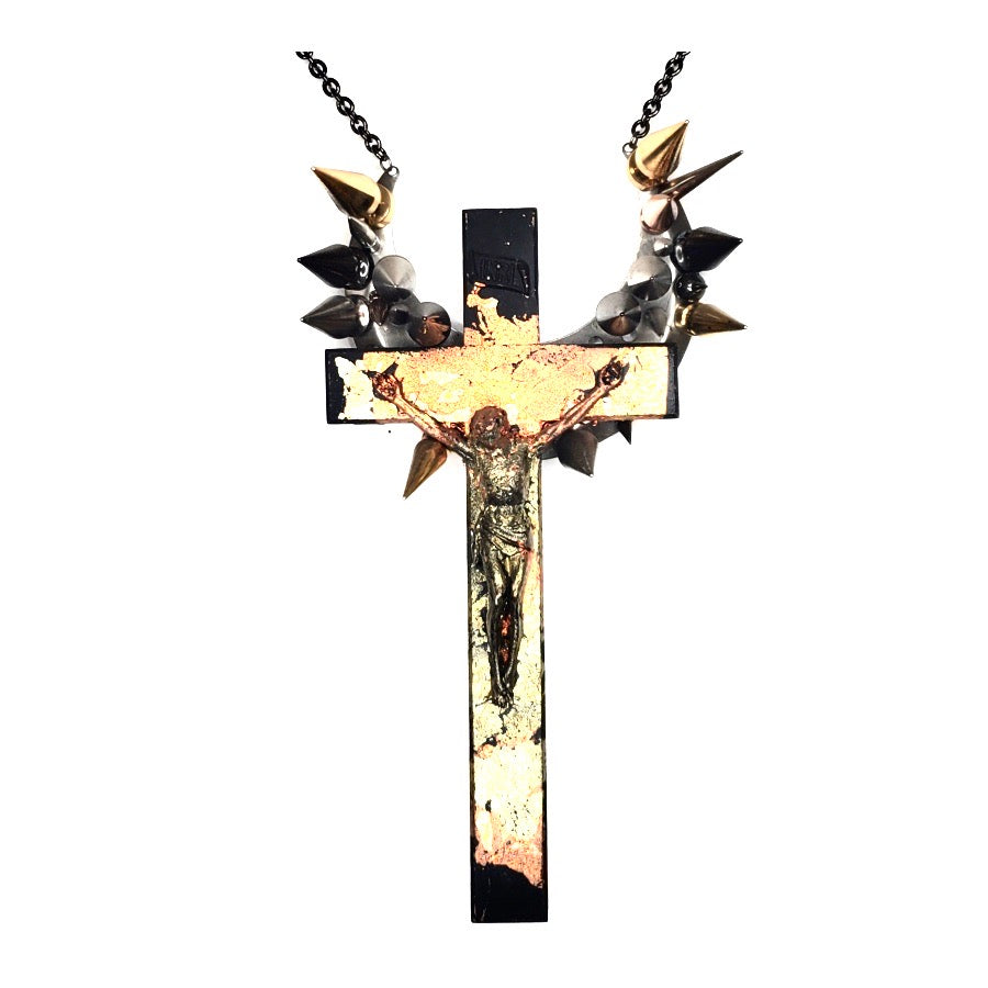 JESUS ON FIRE NECKLACE