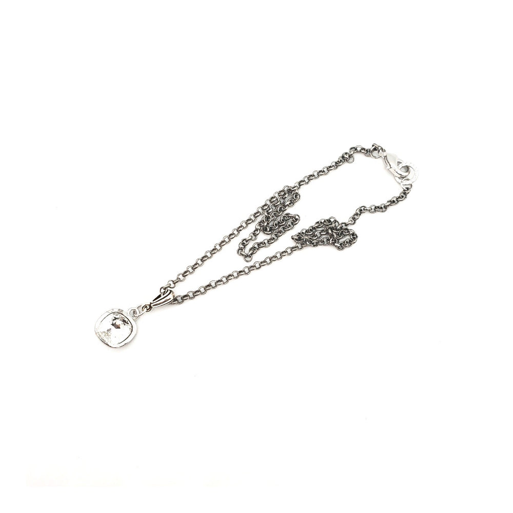 DARLING GLIMMER GEM CHROME NECKLACE