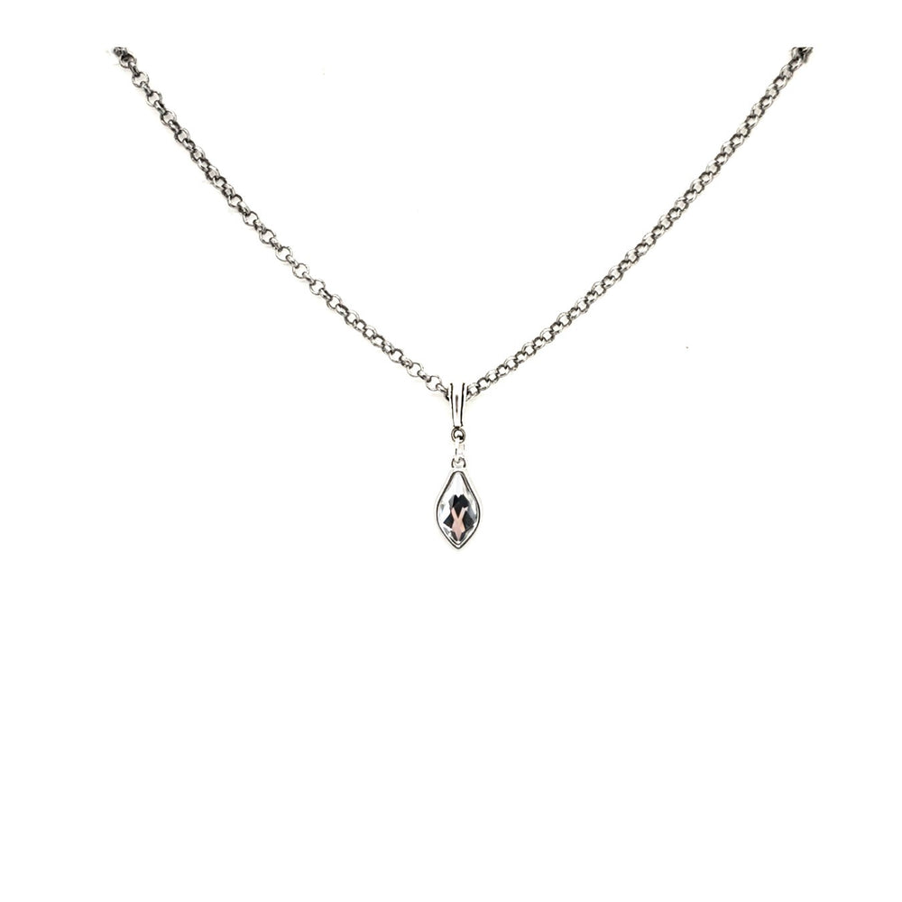 DARLING SHIMMER FLAME CHROME NECKLACE