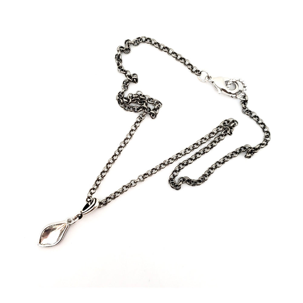 DARLING SHIMMER FLAME CHROME NECKLACE