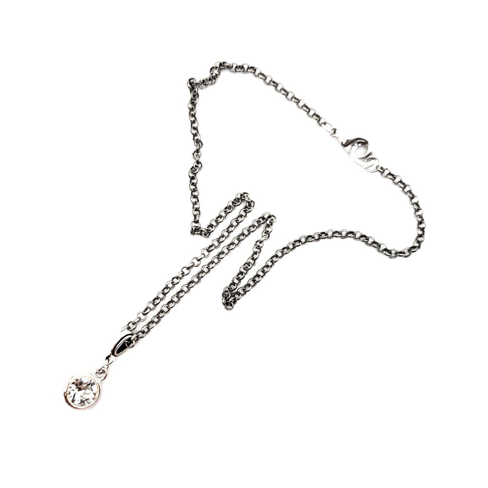 DARLING TWINKLE CHROME NECKLACE