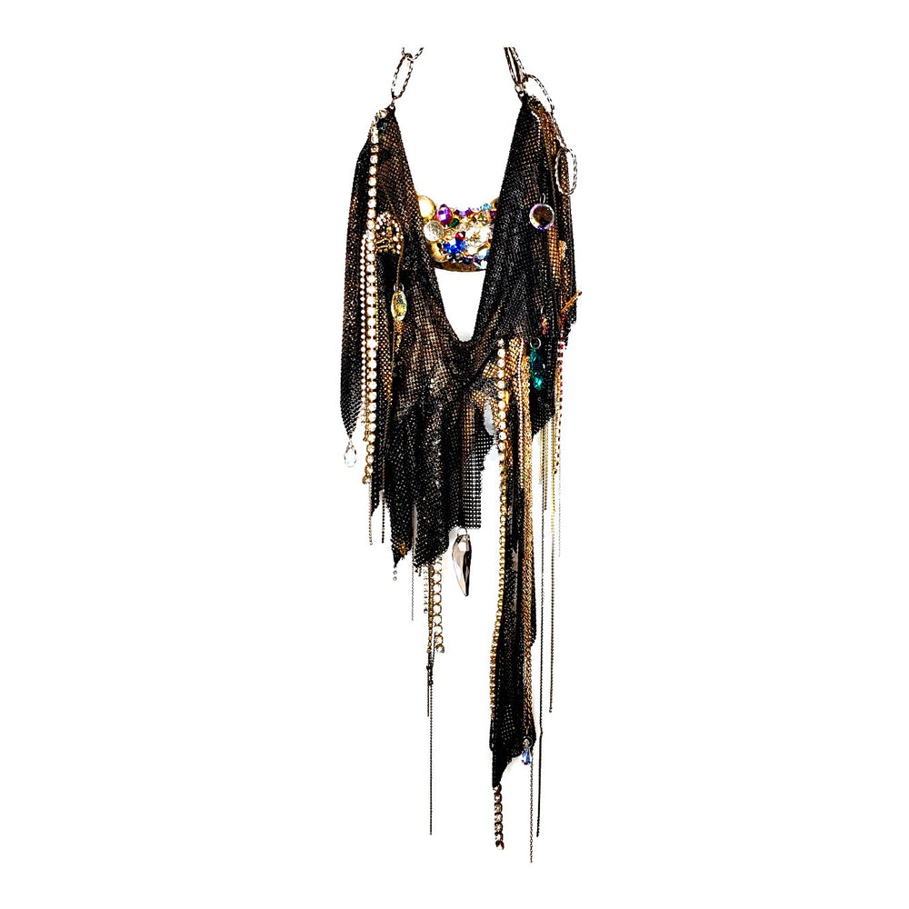 HALSTON 54 BLACK NECKLACE