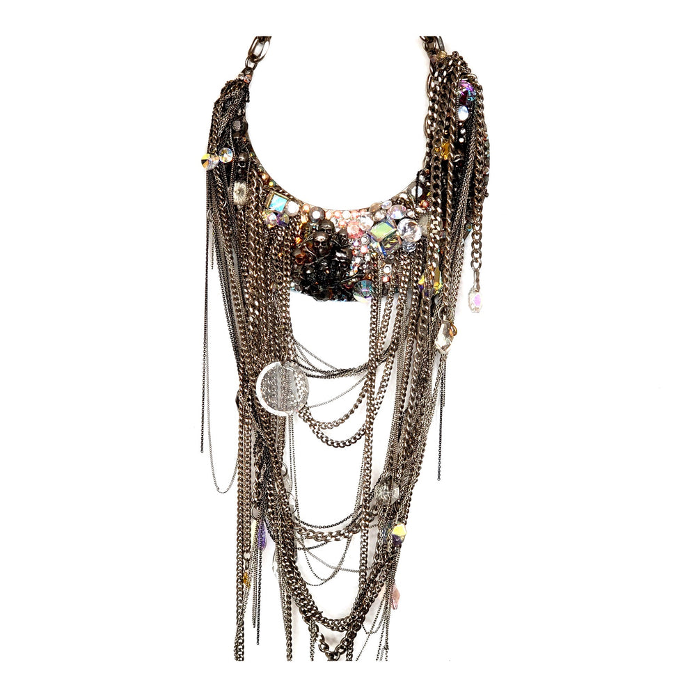 MERMAID SKULLY NECKLACE